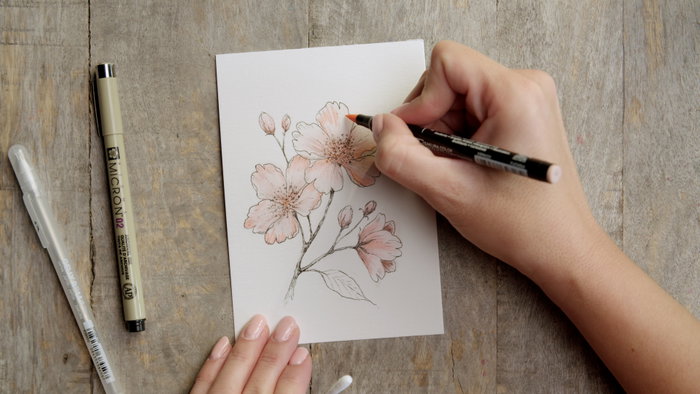 SAKURA Set Creativo Art Kit Flor de Cerezo (Pigma Micron 05, Gelly Roll, Koi coloring y 3 postales A6) SAKURA Set Creativo Art Kit Flor de Cerezo (Pigma Micron 05, Gelly Roll, Koi coloring y 3 postales A6)